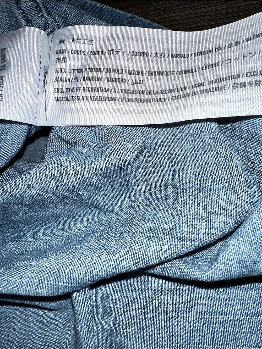 Hollister Denim Shirt Jacket 100% Cotton Blue XS Women’s - Picture 5 of 6